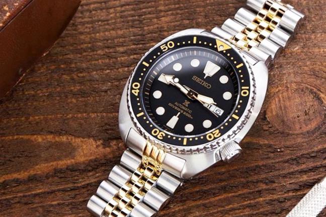 seiko turtle dive diving watch collection timepiece