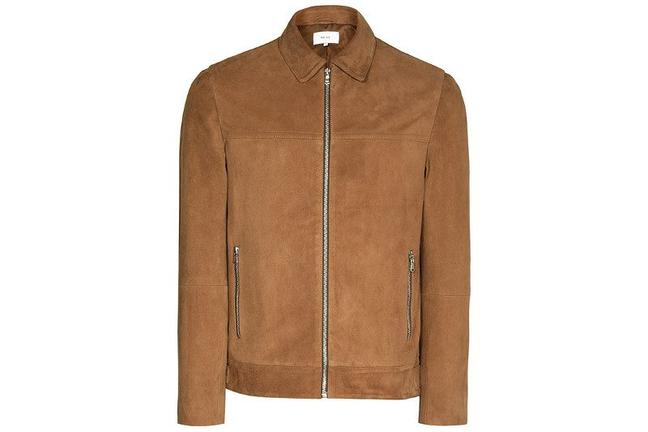 Reiss Suede Jacket - the gentlemans journal
