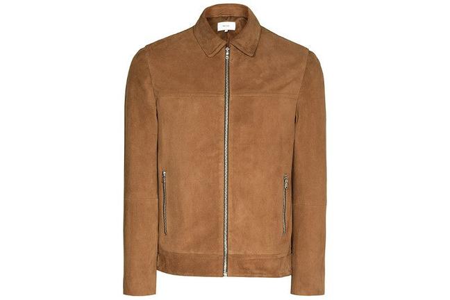 Reiss Suede Jacket - the gentlemans journal