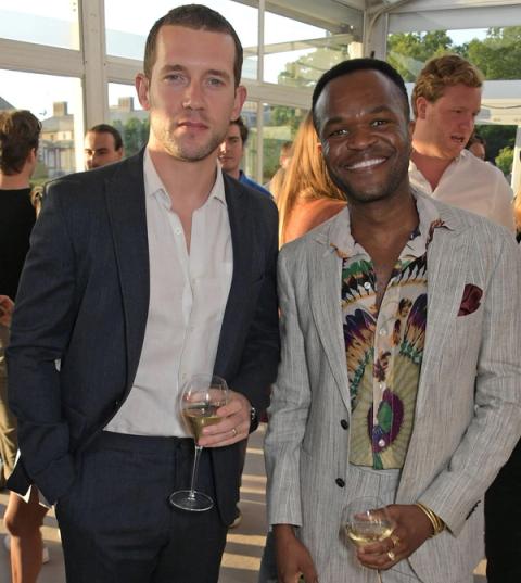 Nick-Hendrix-and-Damola-Adelaja-at-The-Gentlemans-Journal-Summer-Party-at-Masterpiece-London