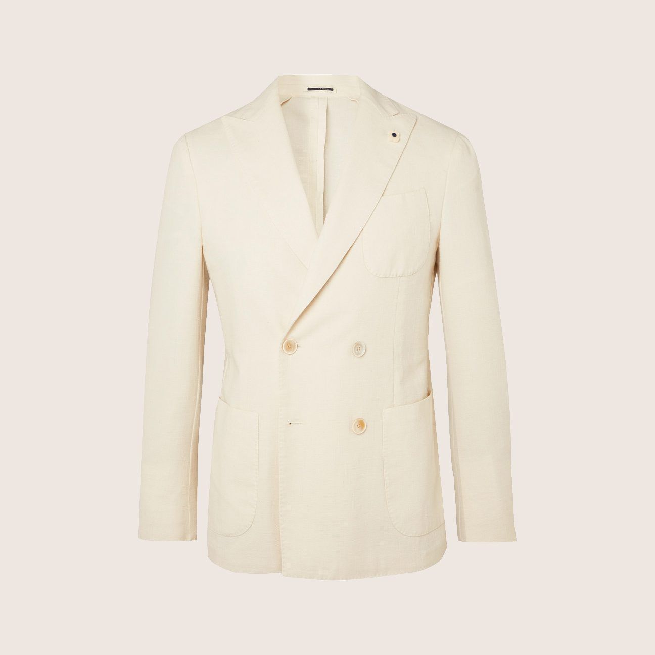 Lardini Unstructured Woven Blazer