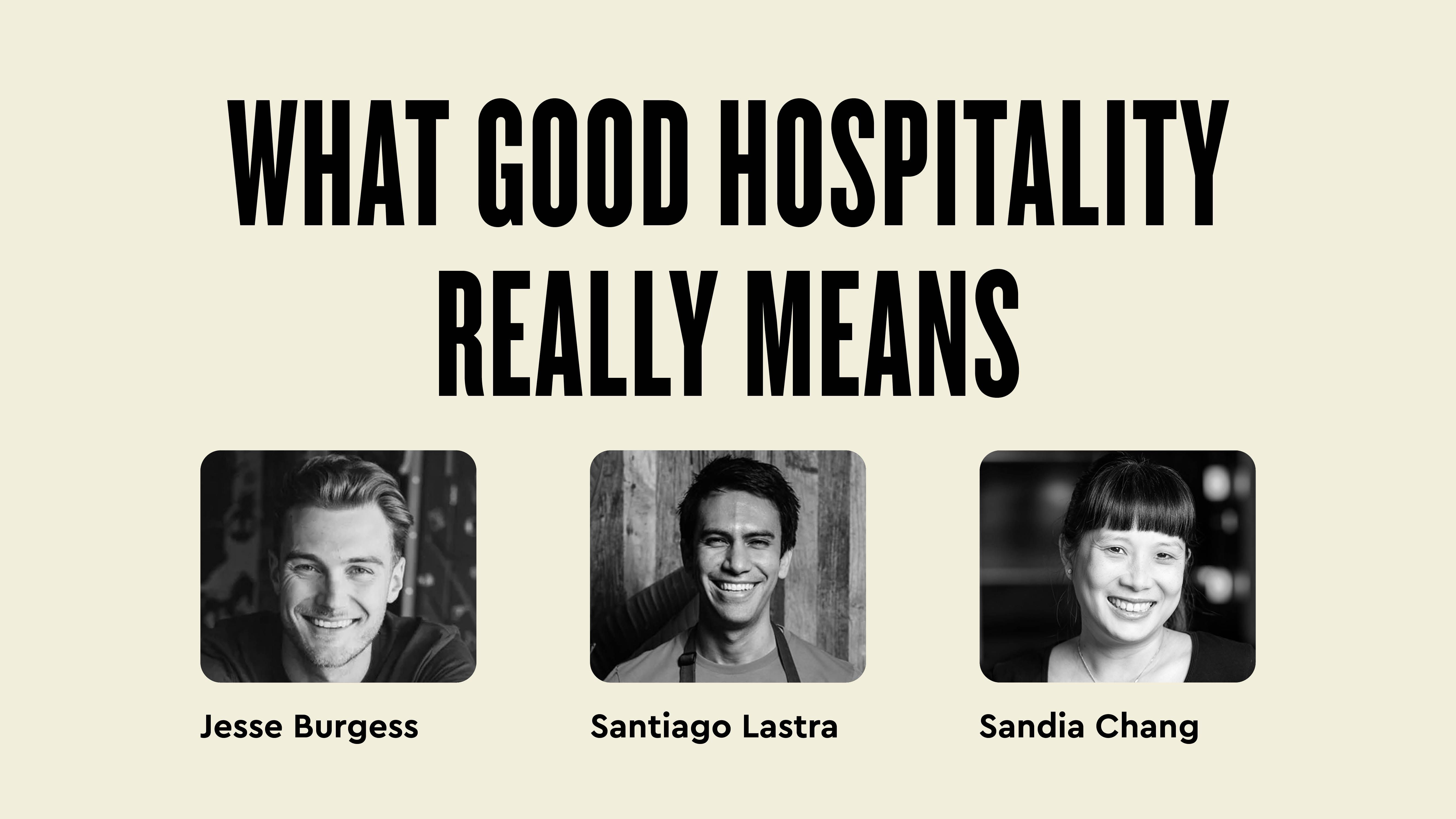 What good hospitality really means