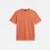 Linen Crew Neck T-Shirt