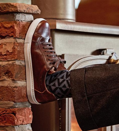 With the ‘Otis’, Cheaney stitches together classic craftsmanship and modern style