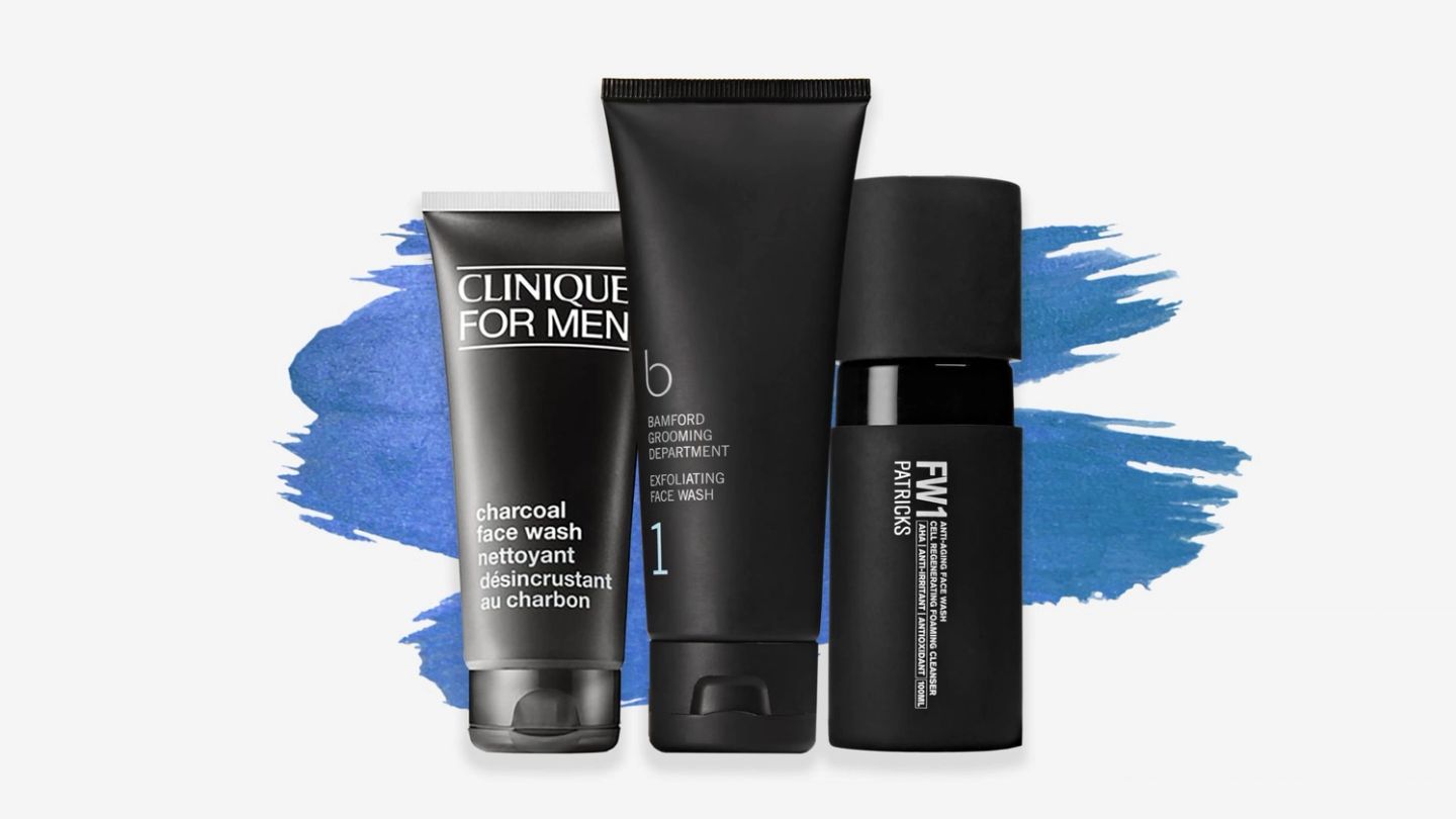 Freshen up with the best men’s face washes