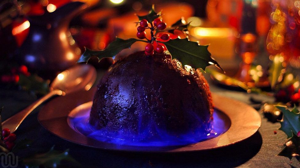 How to light a Christmas pudding