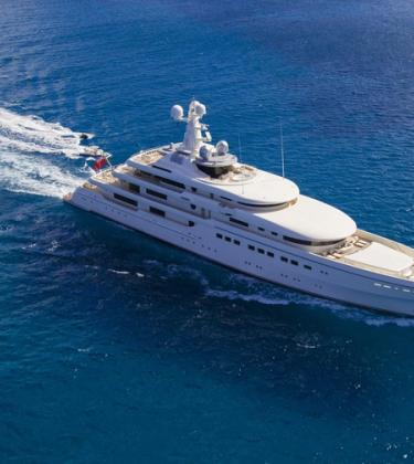 Majestic, stately and refined, ROMEA is a yacht like no other