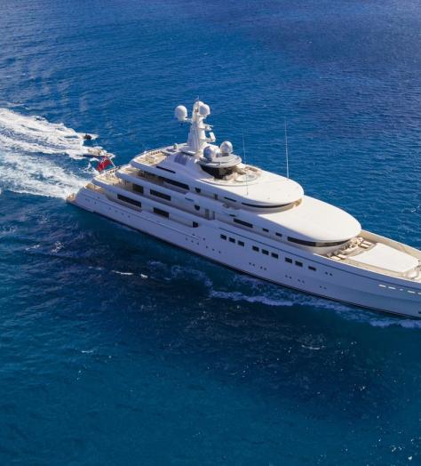 Majestic, stately and refined, ROMEA is a yacht like no other