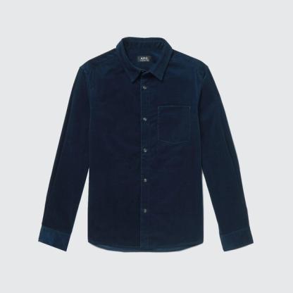 A.P.C John Velvet Shirt