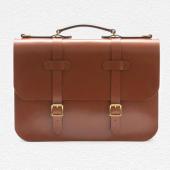 Past Vintage Leather Briefcase