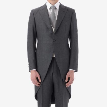Favourbrook Grey Merino Morning Coat
