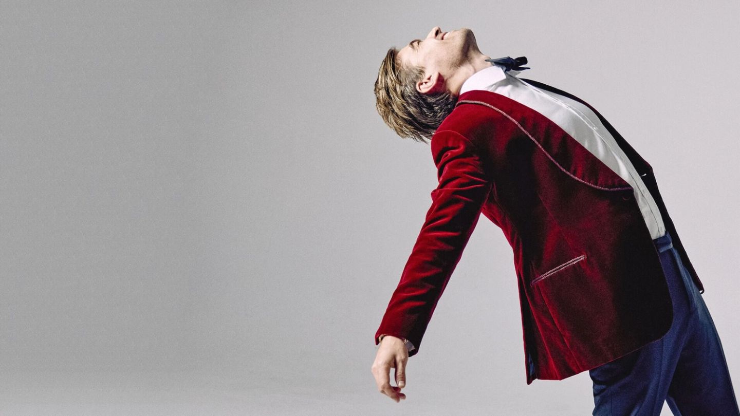 Rhys Lewis dances to his own tune