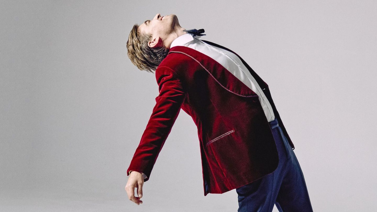Rhys Lewis dances to his own tune