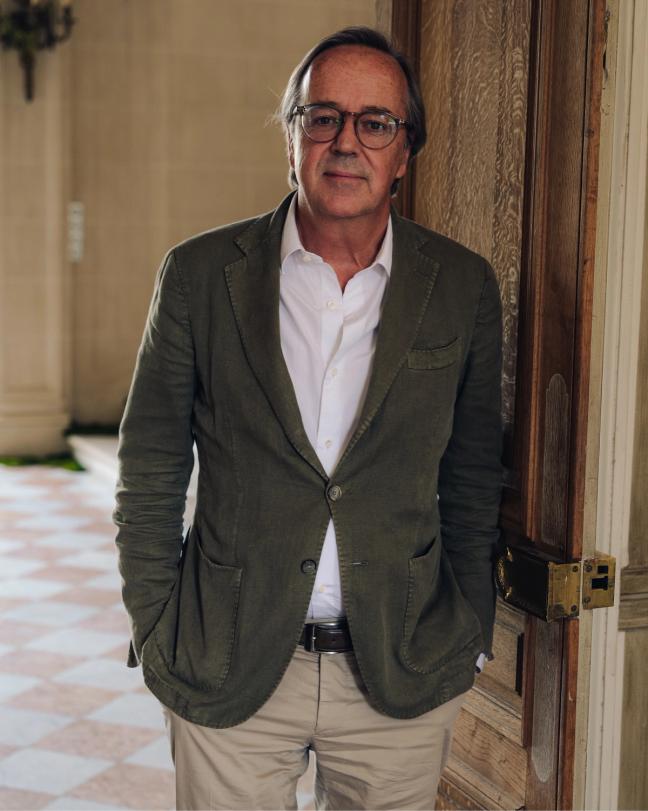 Frédéric Rouzaud at the Louis Roederer château