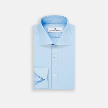 Dr. No Blue Cotton Shirt