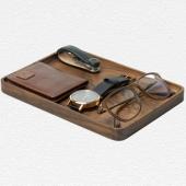 Oakywood Wooden Catchall Tray