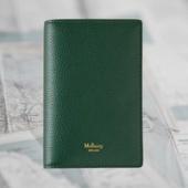 Mulberry Classic Grain Passport Cover