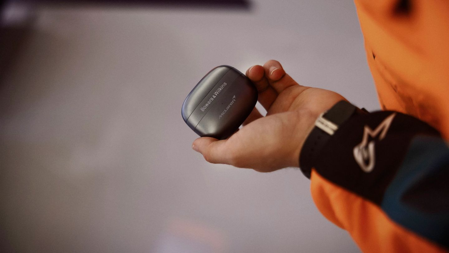 Bowers & Wilkins’s iconic earbuds get the McLaren treatment
