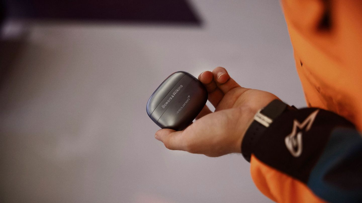Bowers & Wilkins’s iconic earbuds get the McLaren treatment