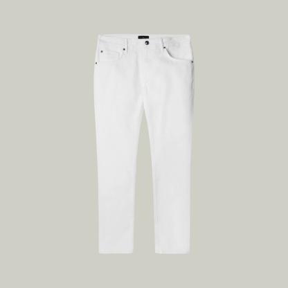 Hackett Slim Fit White Denim