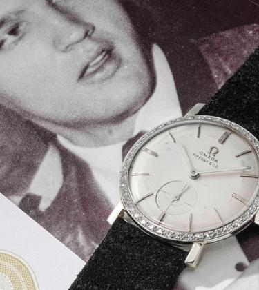 Take a look at Elvis Presley’s Omega watch, now up for auction