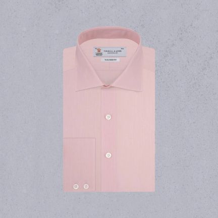 Turnbull & Asser Pink Kent Collar Shirt