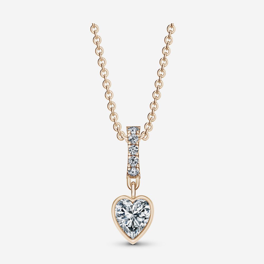Vashi Diamond Heart Pendant