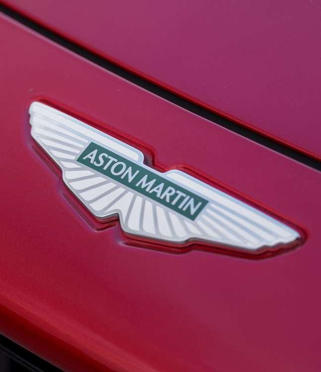 Aston Martin DB12 logo