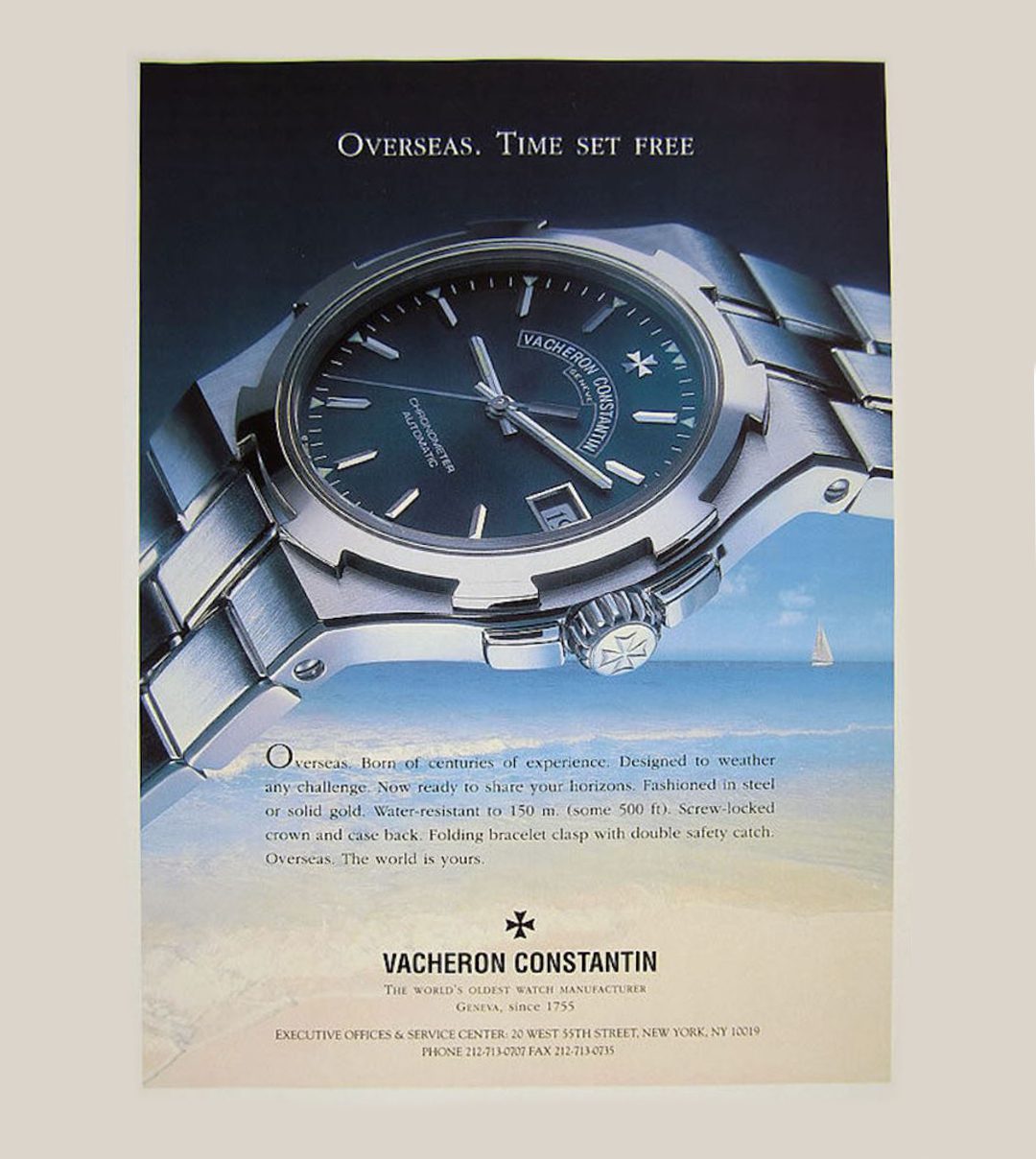 A short storied history of the Vacheron Constantin Overseas