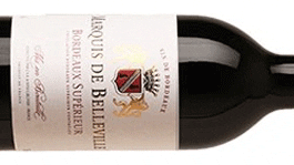 Wine Of The Week – Marquis de Belleville, Bordeaux Supérieur 2009, France
