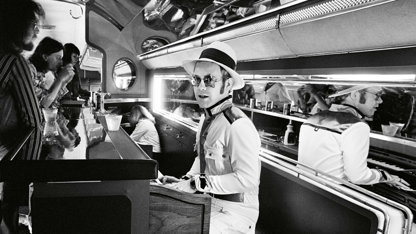 Not the man they think he is at home: Terry O’Neill unveils his definitive portrait of Elton John