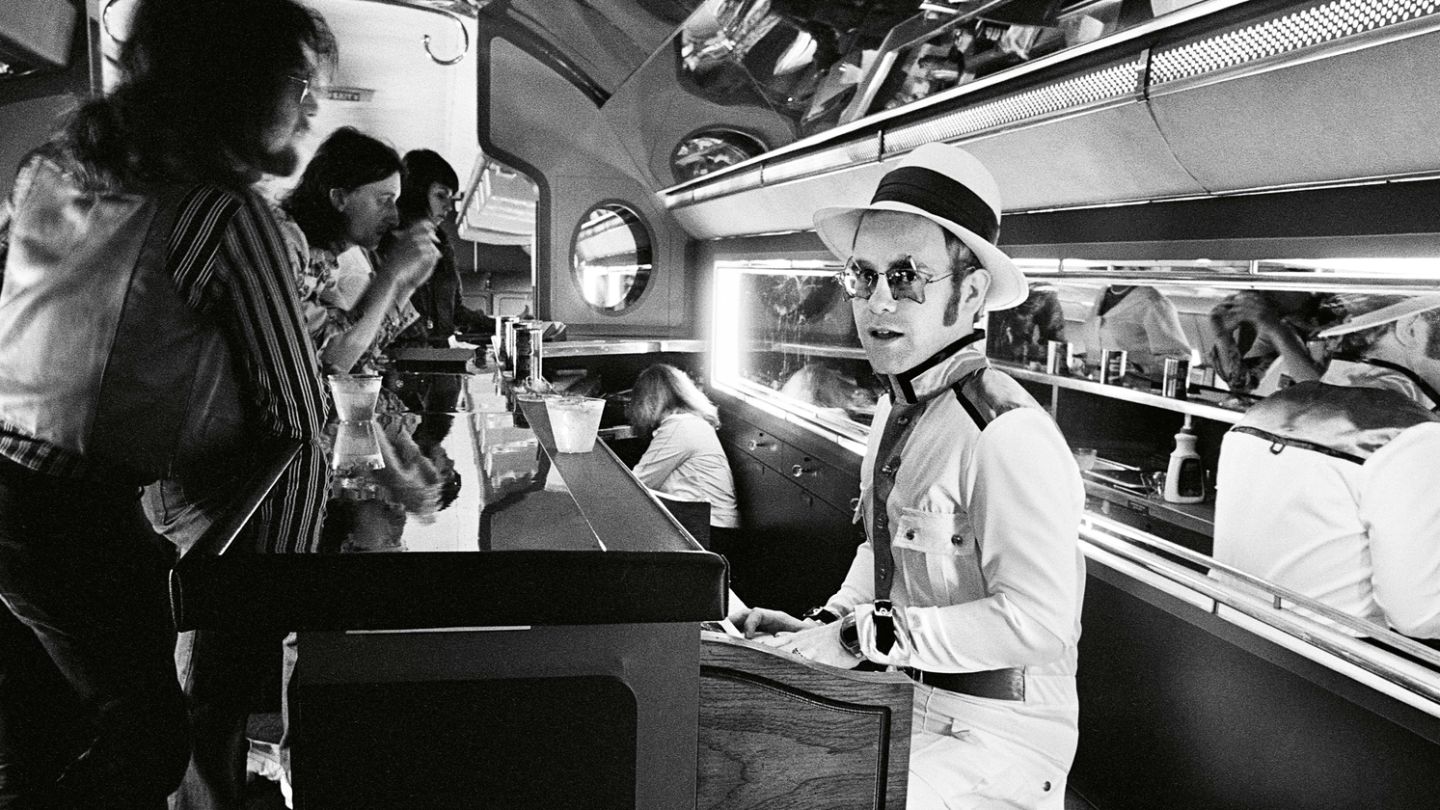 Not the man they think he is at home: Terry O’Neill unveils his definitive portrait of Elton John