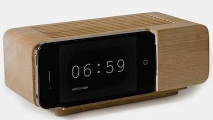 We Like – Areaware iPhone 5 Alarm Dock