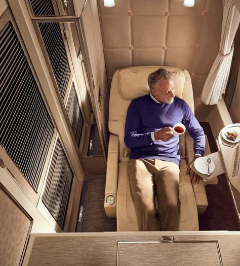 Wishlist: Emirates first-class flights, Acqua Di Parma fragrance & a stay at Hotel Sanders