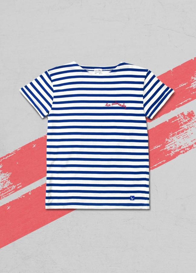 Maison Labiche ‘Live Victoriously’ Sailor Shirt