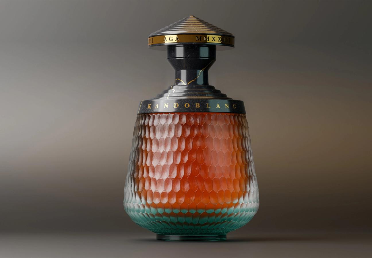 AGA by Kandoblanc, in a bottle designed with Japanese aesthetics and Italian craftsmanship