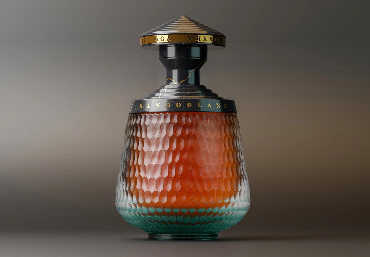 AGA by Kandoblanc, in a bottle designed with Japanese aesthetics and Italian craftsmanship
