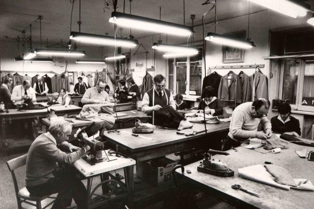 Brioni suit tailoring factory