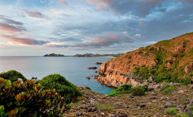 The location of Arnauld's project for 2020 — Bãi San Hô in Vietnam