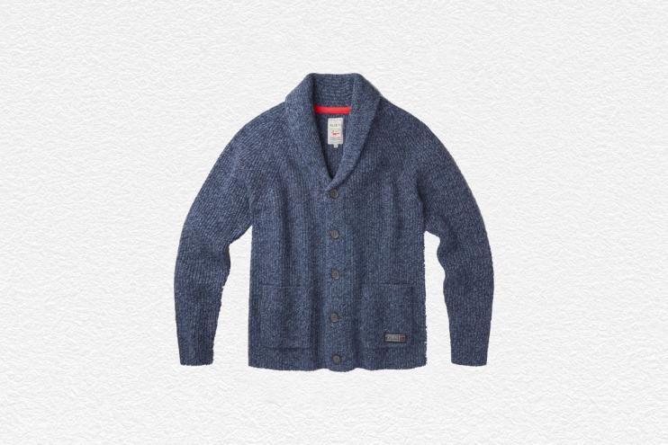 Studham-Cardigan mit Schalkragen