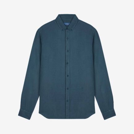 Linen Shirt — Blue