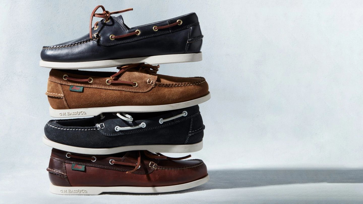 Slip on the best in summer boat shoes from G.H. Bass & Co