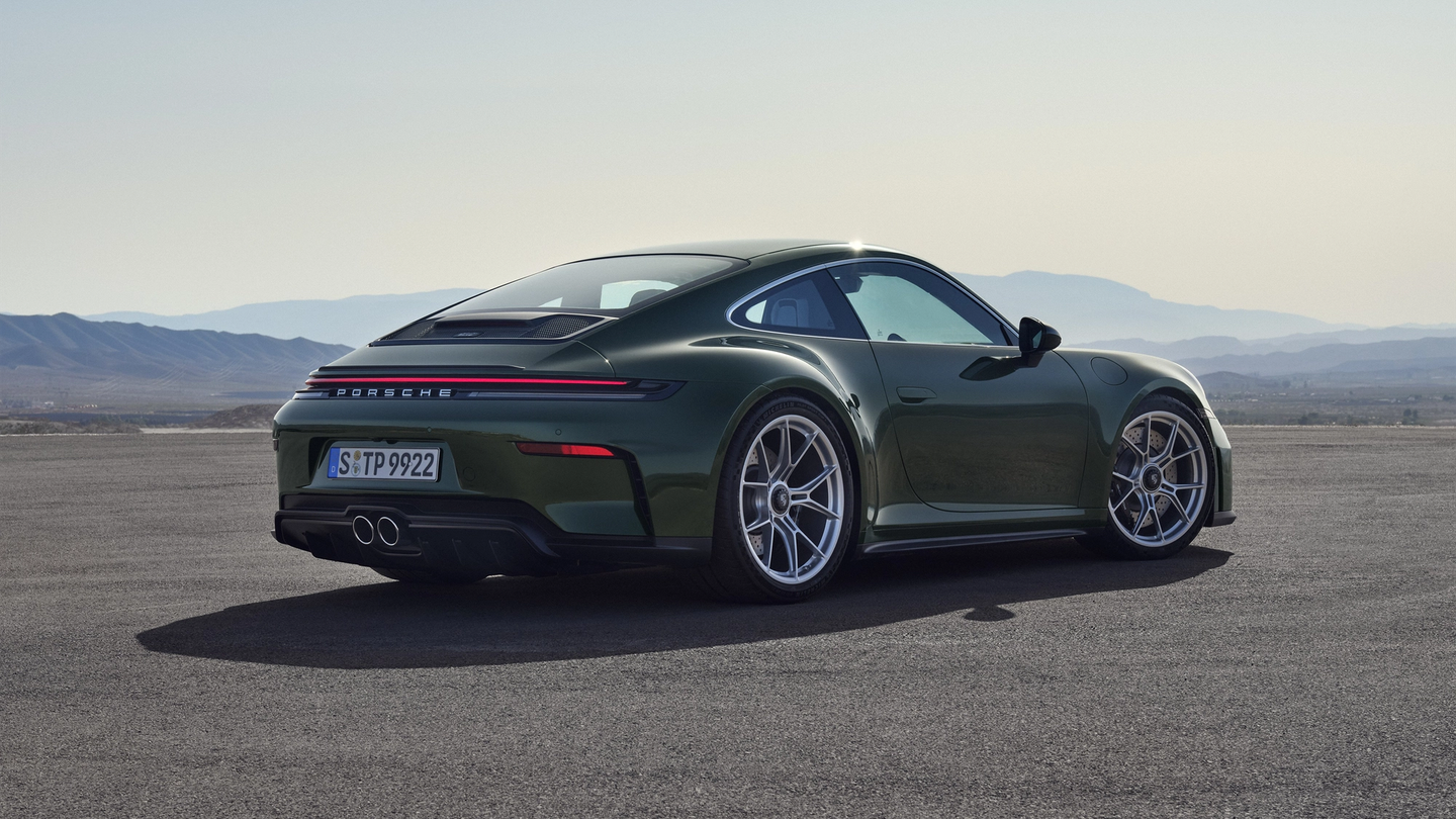 Porsche reveals its two latest cars – one for the track, one for the road