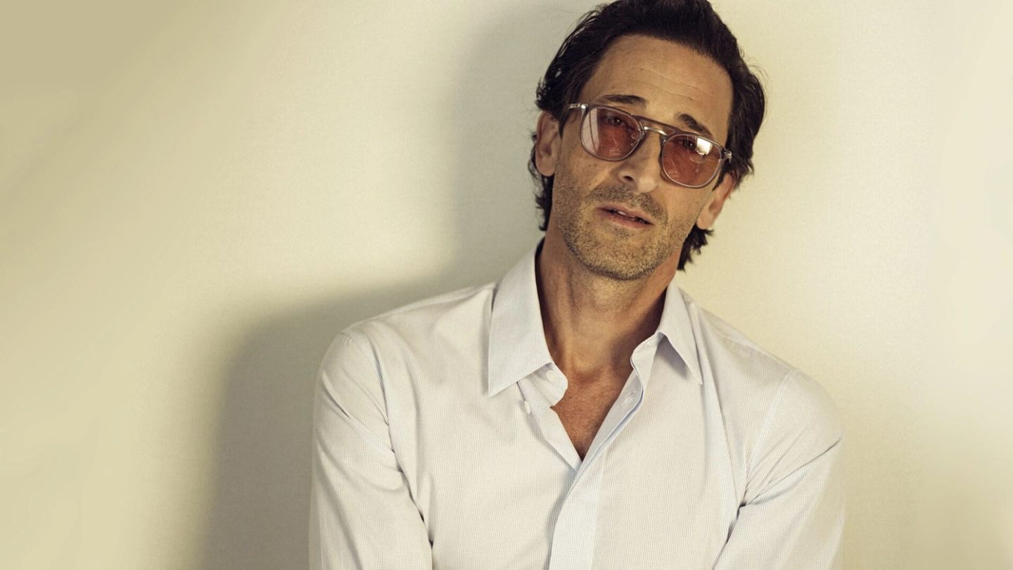 Adrien Brody gets busy