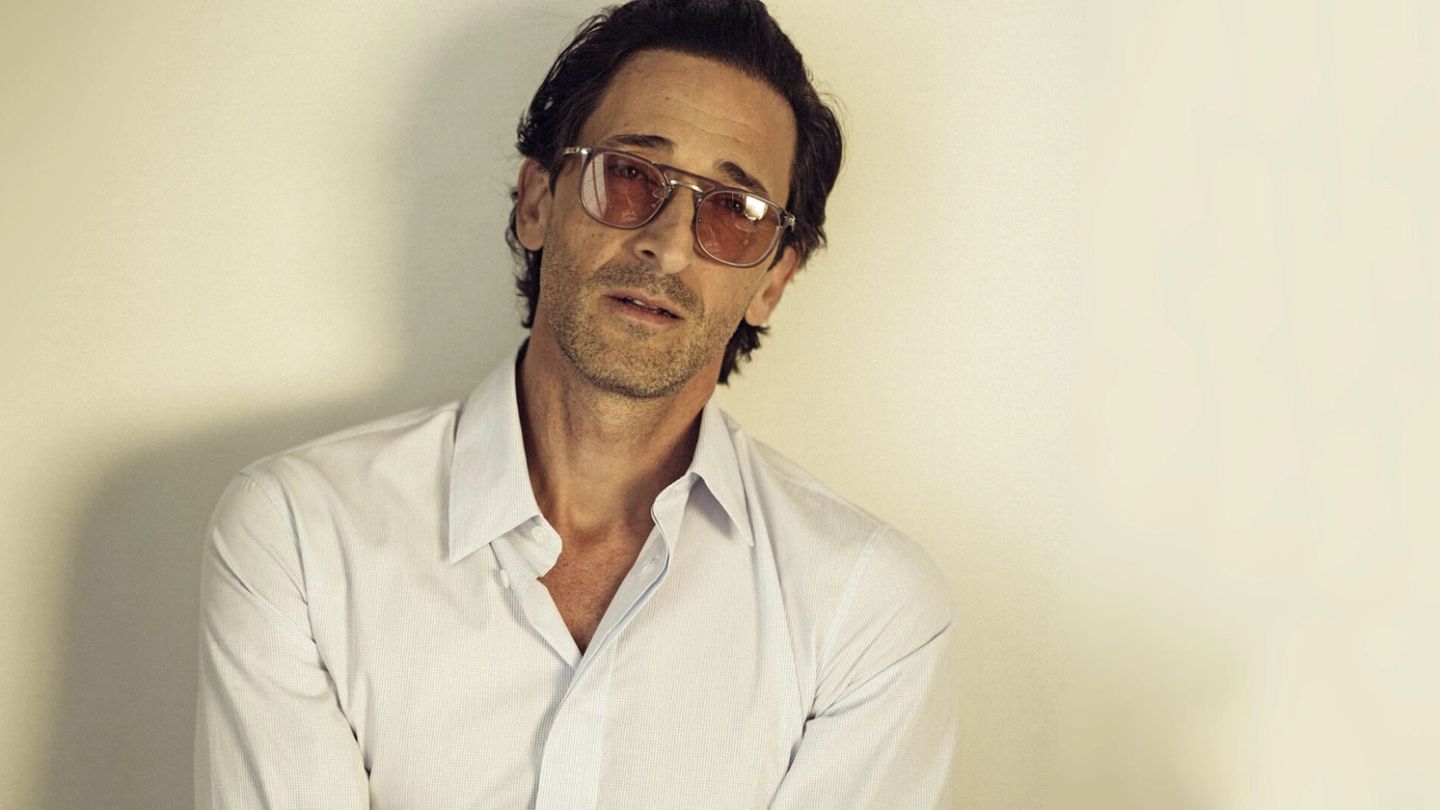 Adrien Brody gets busy