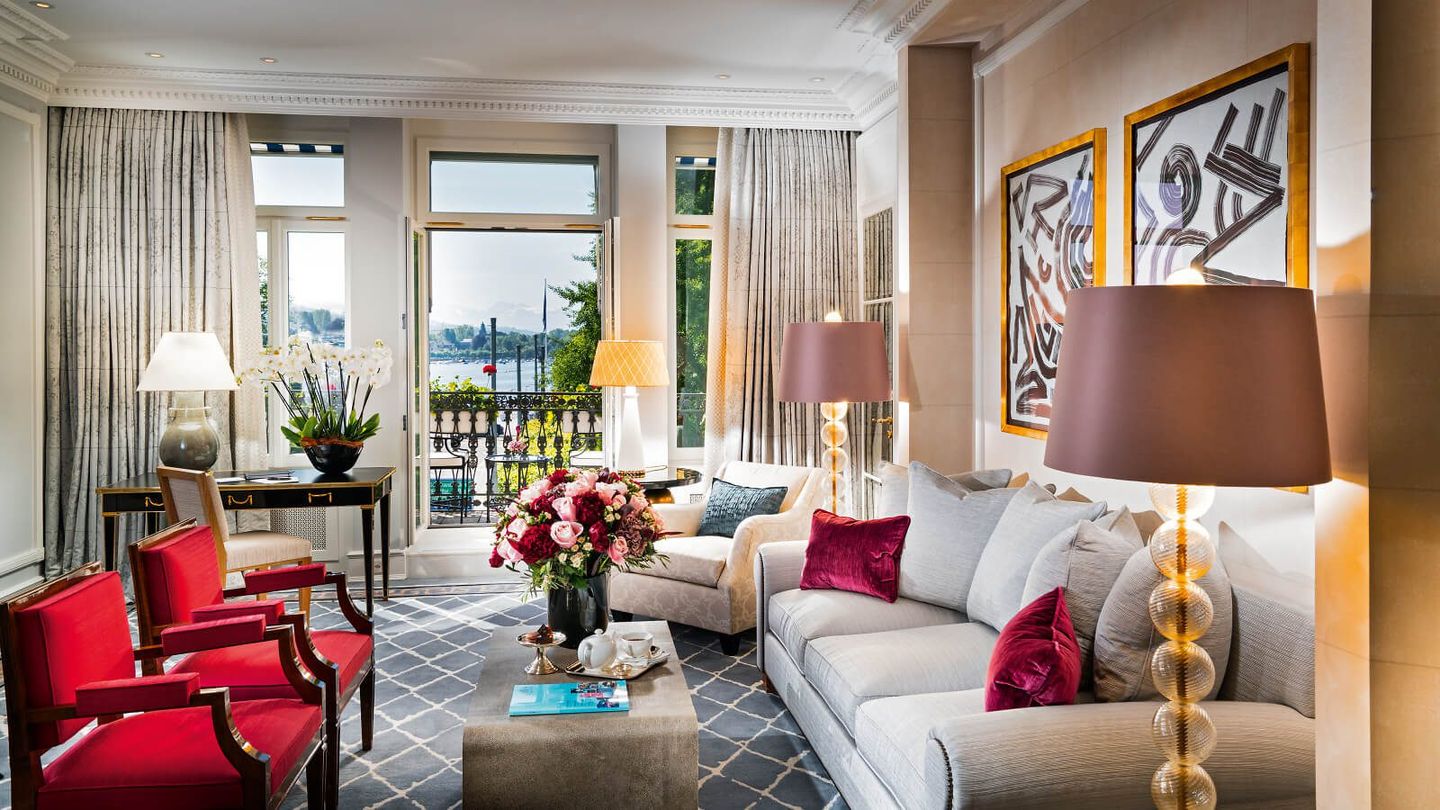 This 5-star hotel is the pinnacle of Swiss elegance