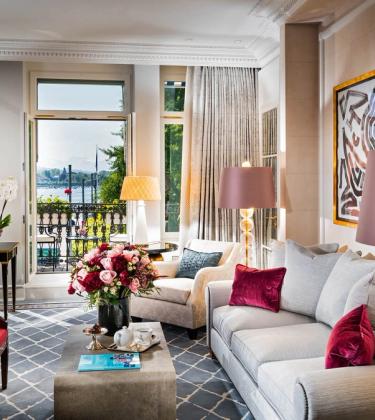 This 5-star hotel is the pinnacle of Swiss elegance