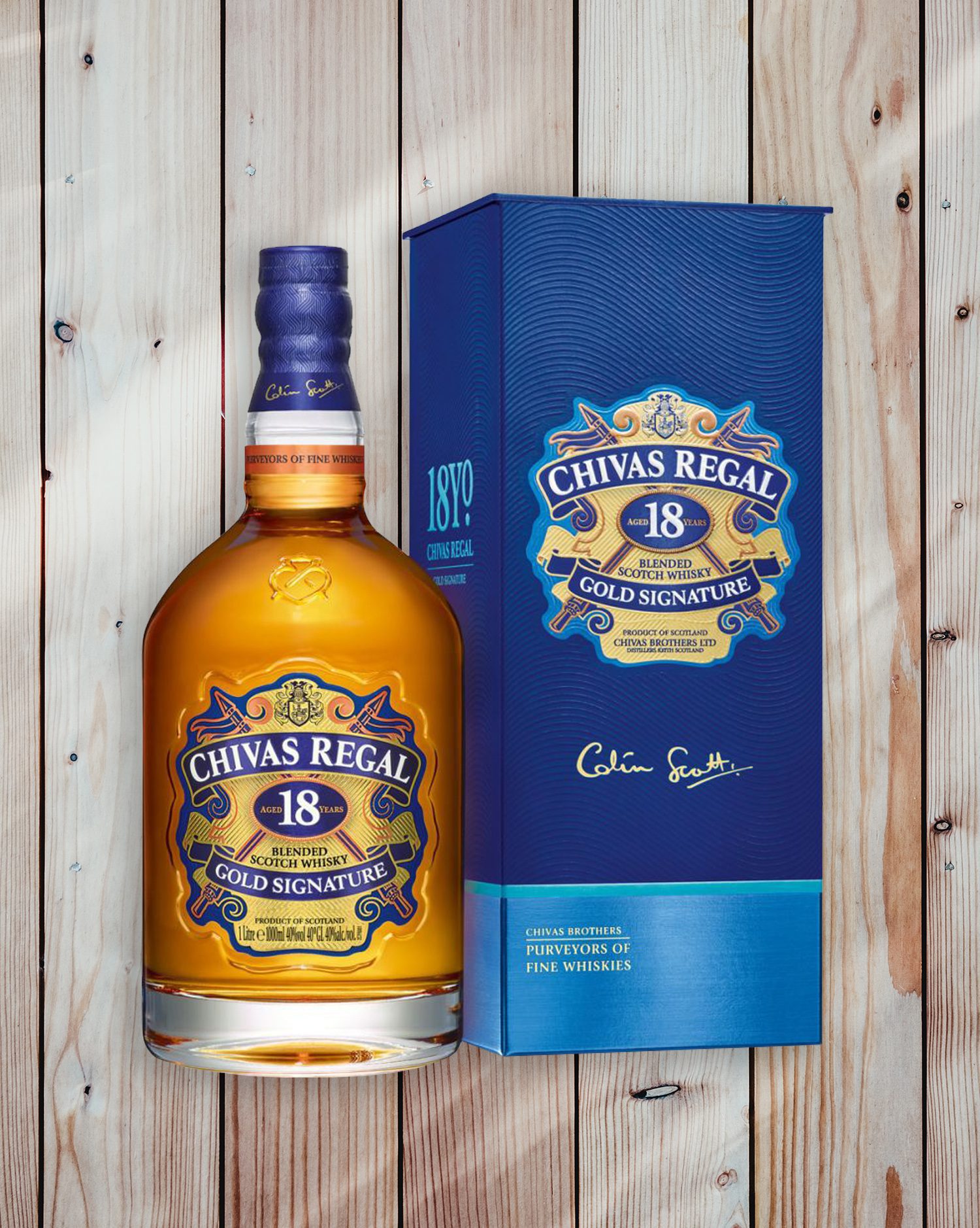 Chivas Regal 12 Year Old Scotch Whisky 1000mL – Wine Sellers Direct