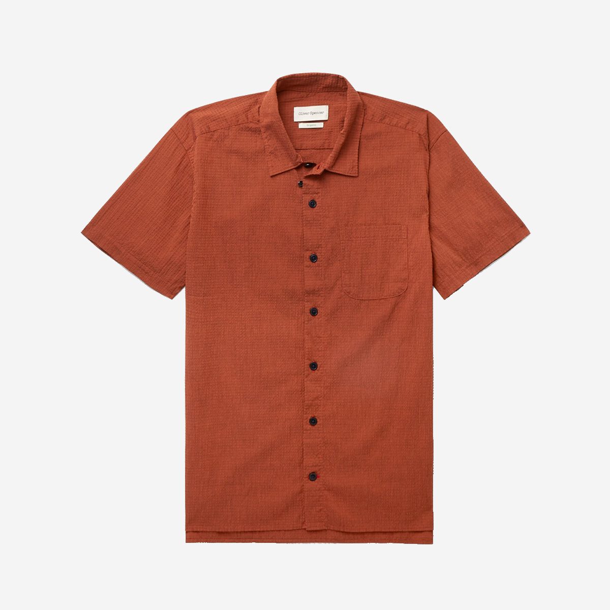 Oliver Spencer seersucker shirt