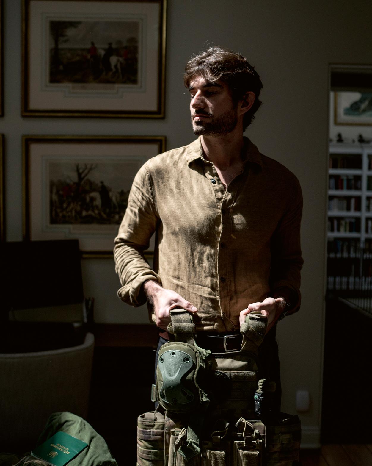 Conor Kennedy, the grandson of RFK, on secretly fighting in Ukraine